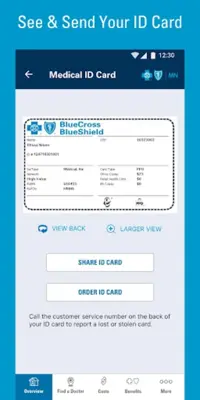 BlueCrossMN Mobile android App screenshot 4